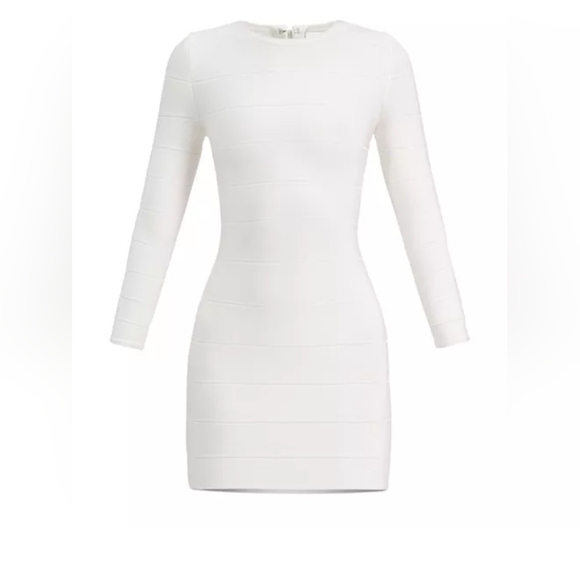 Herve Ledger Icon Mini Sheath Bandage Dress NWT - Picture 9 of 12
